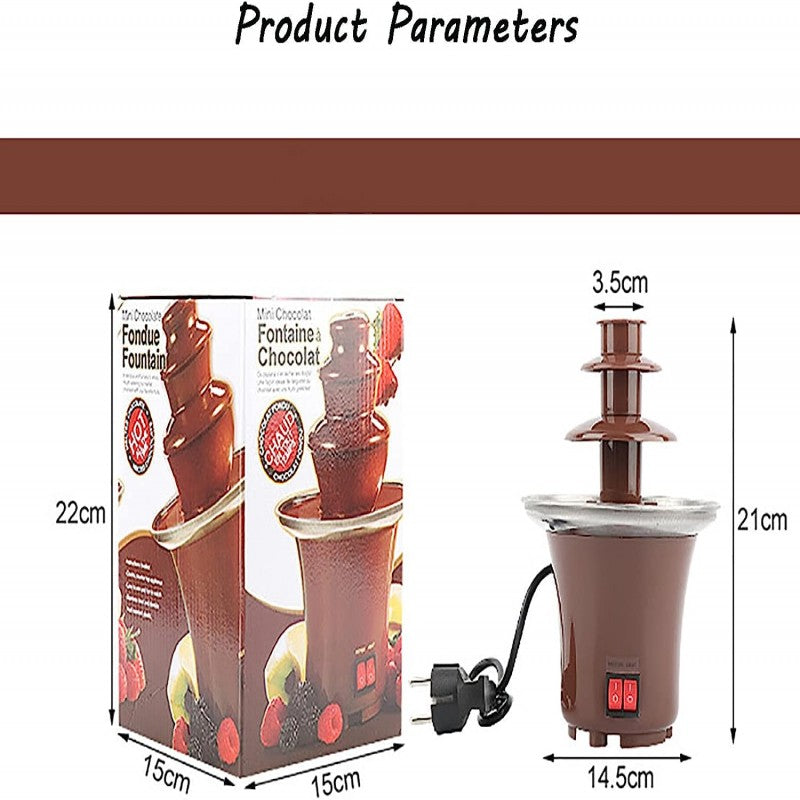 Three Tier Mini Chocolate Fountain