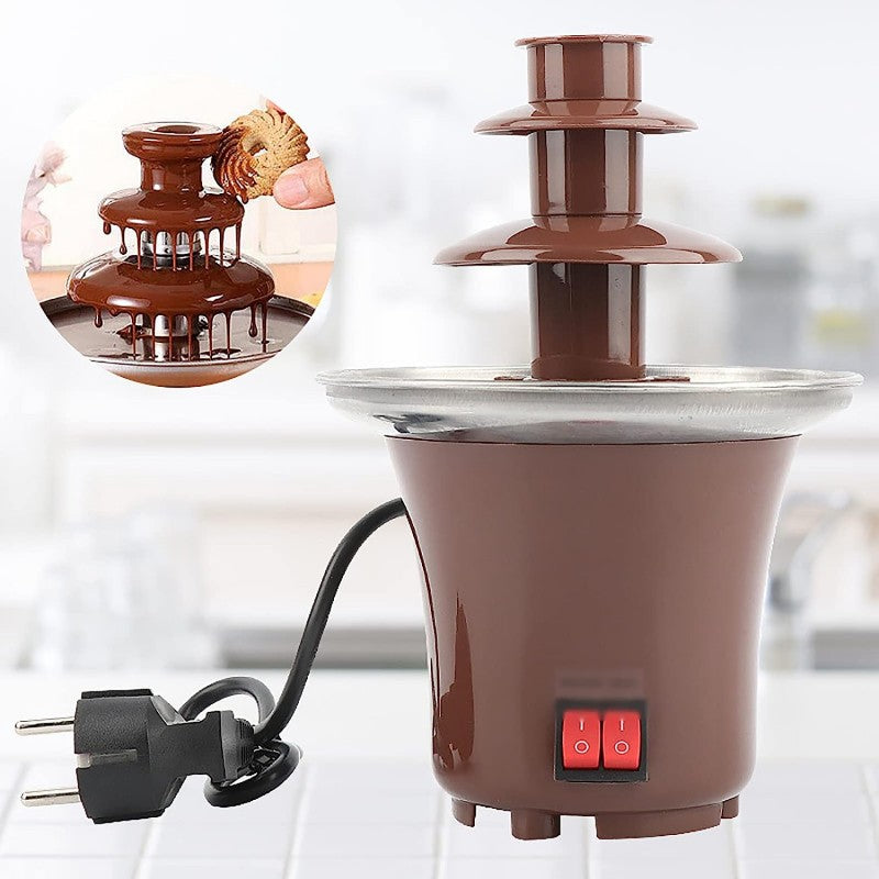 Three Tier Mini Chocolate Fountain