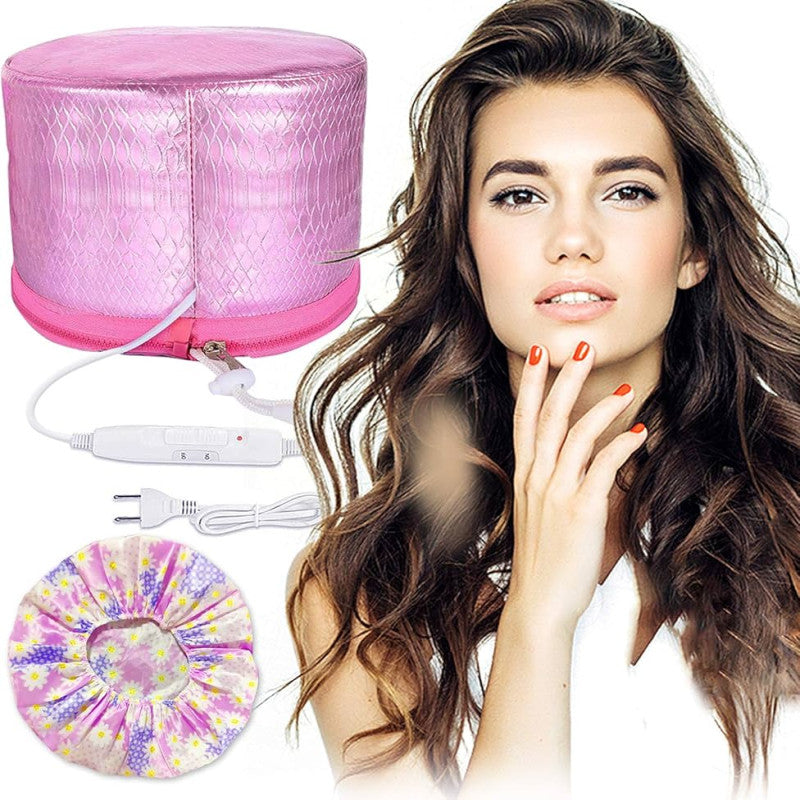 Hair Care Thermal Head Spa Cap Treatment With Beauty Steamer
