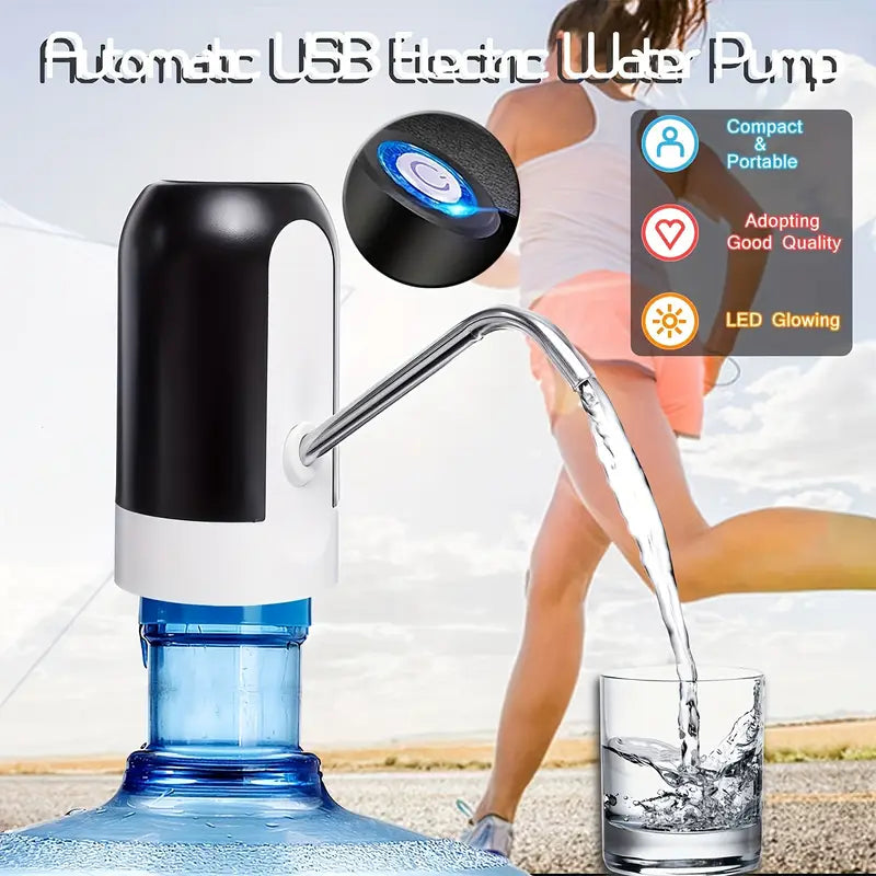 Water Bottle Pump, USB Charging Automatic